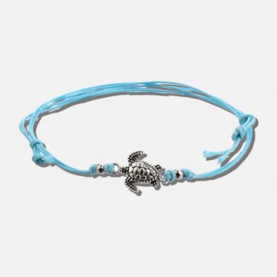 Trojfarebný náramok s kotvou hae