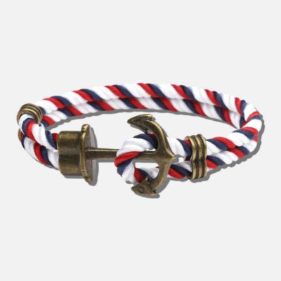 Modrý náramok na členok Lani