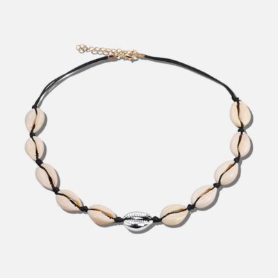 Náhrdelník s čiernym fazetovaným žraločím zubom