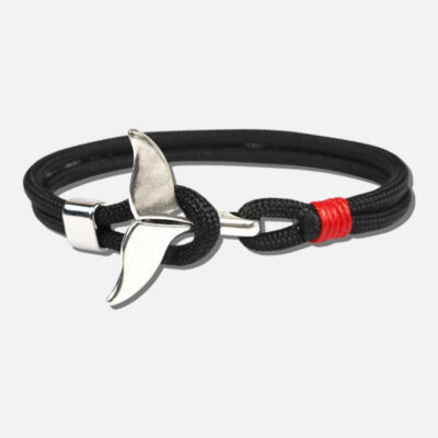 Náramok na členok s ružovou mušľou ākala